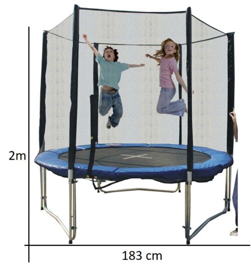 6 Feet Spring Trampoline