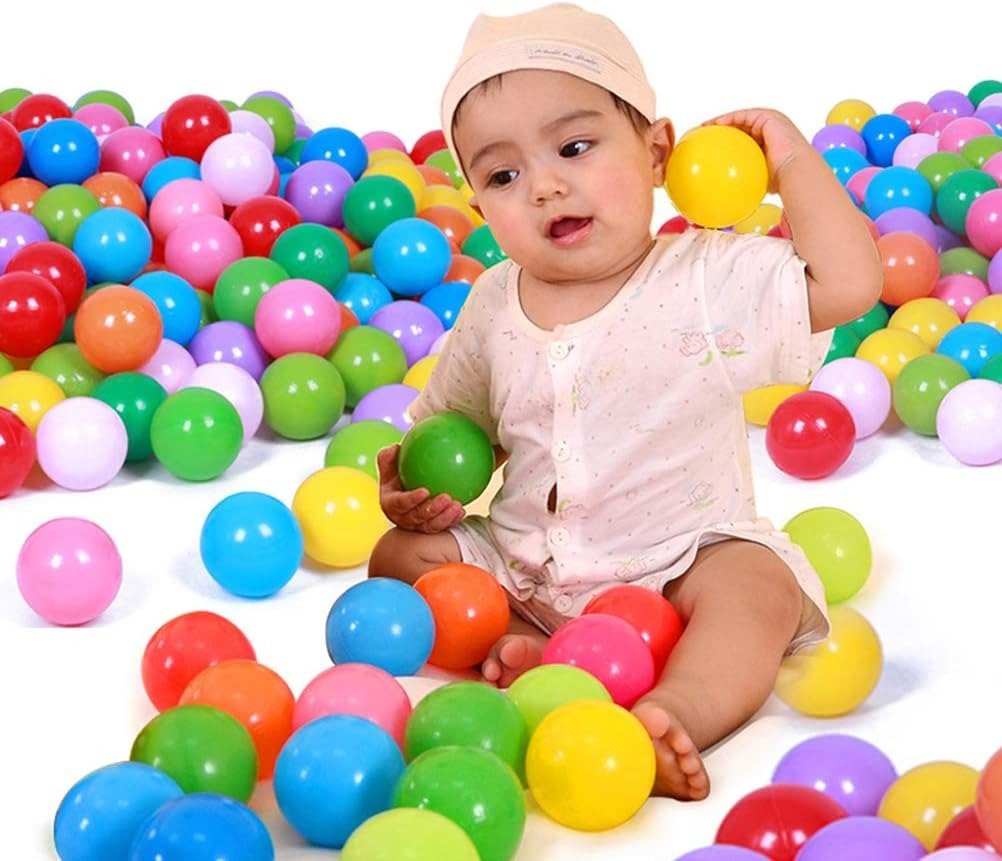 50/100pcs Mixed Color Ball Pits For Kids Children Environmentally Ocean Ball Friendly Non-toxic Children's Tent Pool Ball Pits