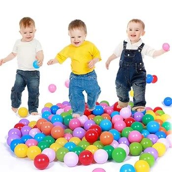 50/100pcs Mixed Color Ball Pits For Kids Children Environmentally Ocean Ball Friendly Non-toxic Children's Tent Pool Ball Pits - Image 2