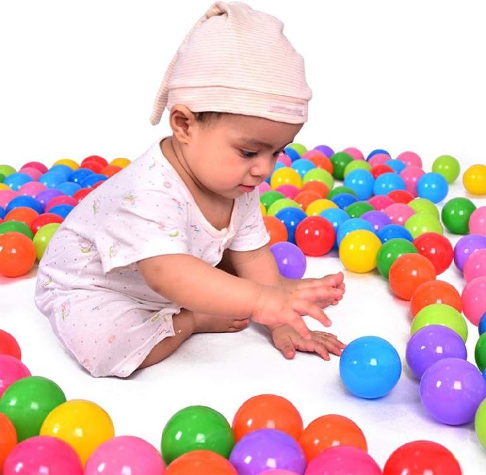 50/100pcs Mixed Color Ball Pits For Kids Children Environmentally Ocean Ball Friendly Non-toxic Children's Tent Pool Ball Pits - Image 4