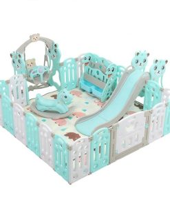 Fully equipped Play pen with Play mat and other fun stuff