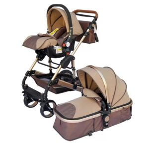 ⁦Baby Stroller 3 In 1 with Mommy bag and dining tray⁩ - الصورة ⁦14⁩