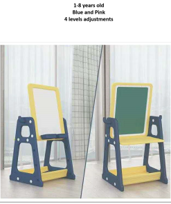 Multiuse Kids desk and chair with whiteboard (1-8 )years old