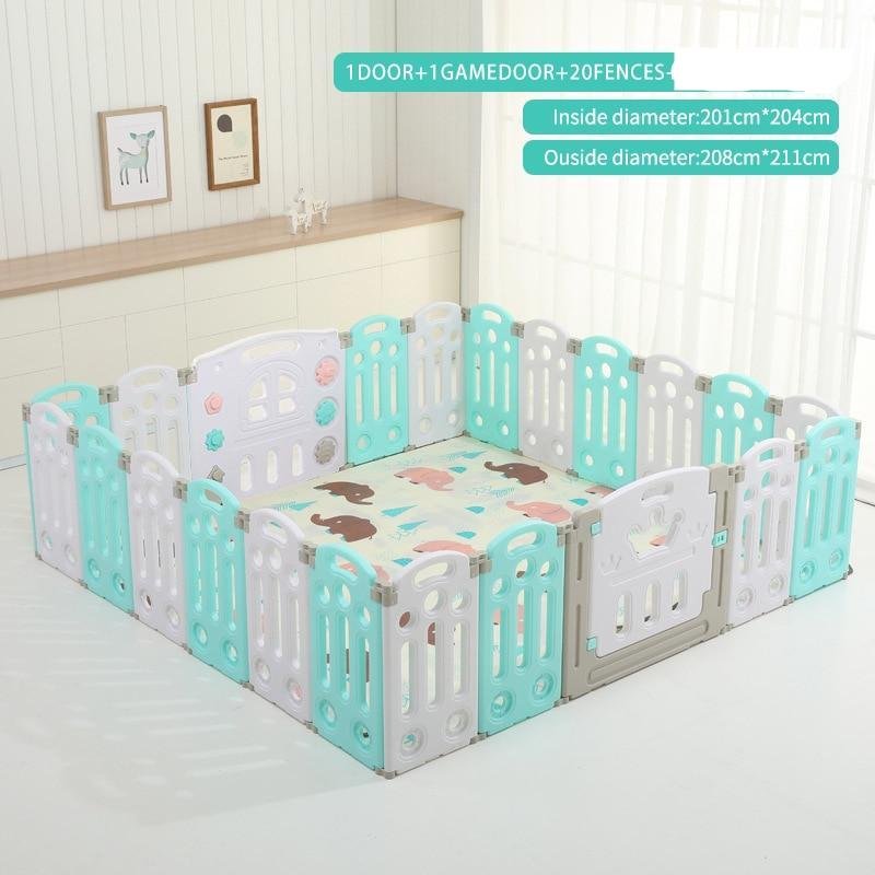 Indoor Baby Playground Folding Playpen, BPA Free