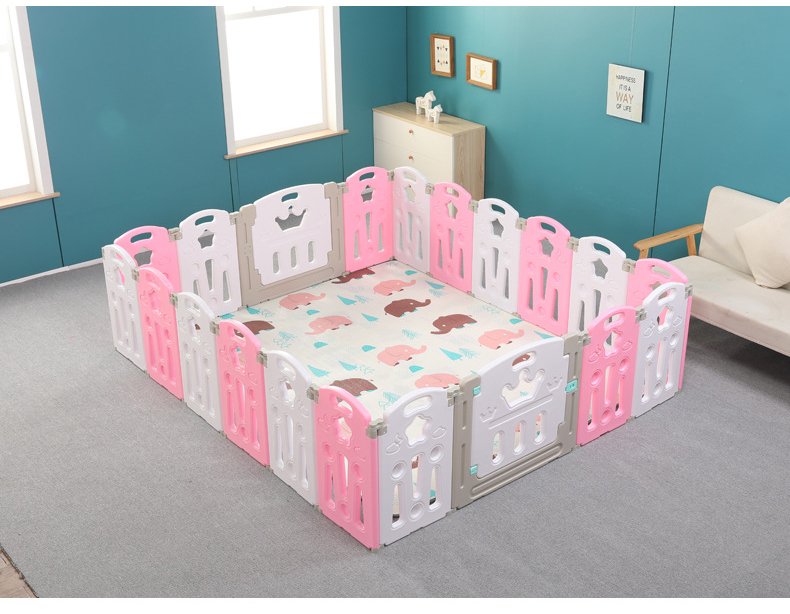 Indoor Baby Playground Folding Playpen, BPA Free - Image 3