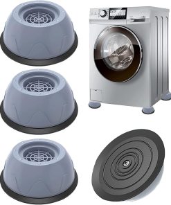 4PC Stand Non-Slip Rubber Legs Feet Refrigerator Base Fixed Non-Slip Pad Furniture