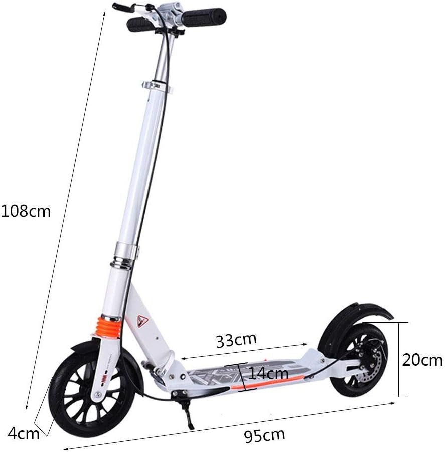 Adult scooter two-wheeled with hand break - Image 3