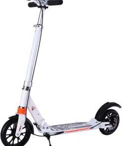 Adult scooter two-wheeled with hand break