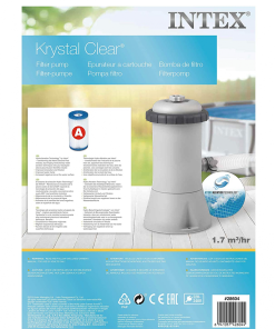 INTEX 28604 Cartridge Filter 2.m3/hr - Grey