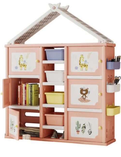 Kids stuff and toys storage cabinet