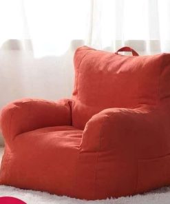 Solid Couch Kids Bean Bag Sofa Soft Leisure Kids Sofa Puff Living Room And Bedroom Lazy Beanbag Chair Children Tatami Sofa Bed