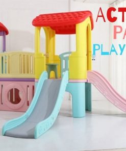 Multifunctinal castle with slide