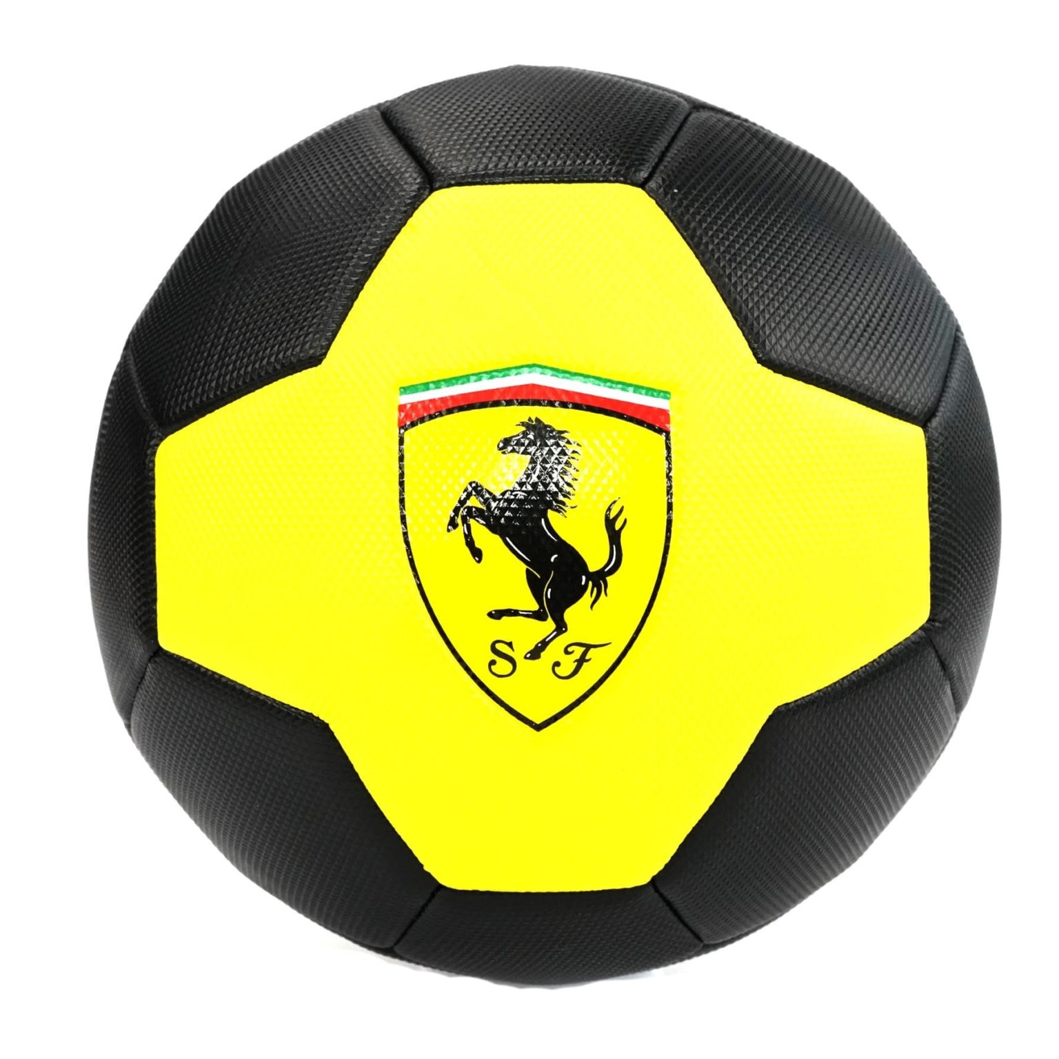 FERRARI SOCCER BALL YELLOW/BLACK QStore.qa