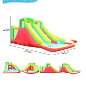 Dr. Dolphin Bouncer with water slide