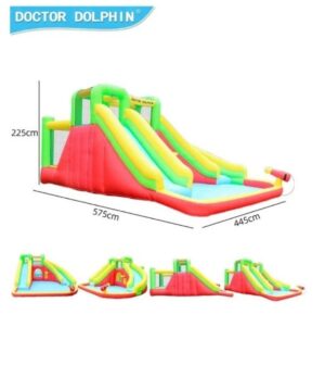 Dr. Dolphin Bouncer with water slide