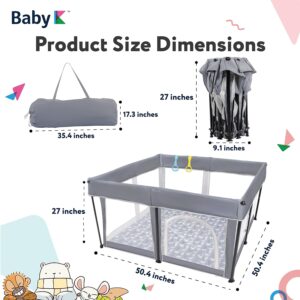 Foldable playpen with playmat - Image 5