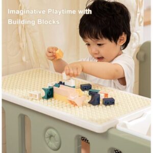 ⁦Bakery pretend play house with blocks table⁩ - الصورة ⁦5⁩