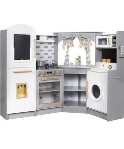 Corner Wooden Kitchen for kids