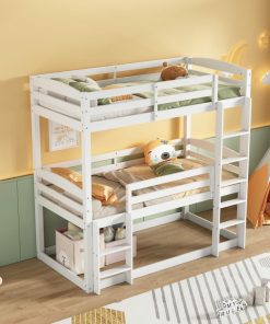 Triple Bunk Bed with ladder