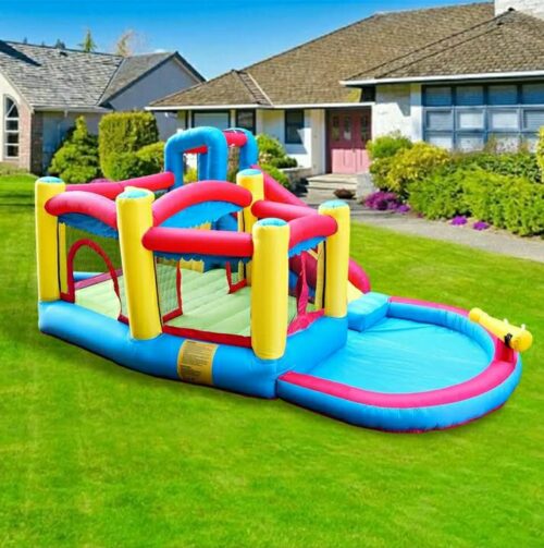 Airfun bouncer and water slide