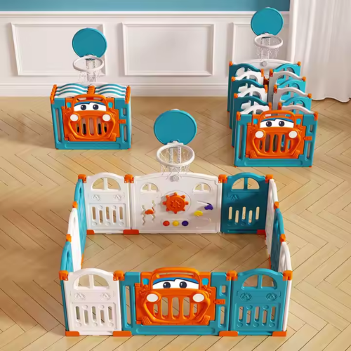 Folding playpen with playmay - Image 5