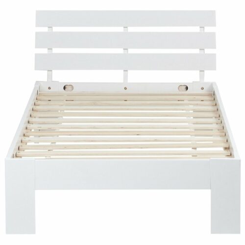  KIDS SINGLE BED 90X190 CM - WHITE - Image 3