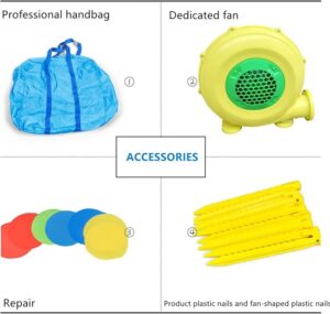 Big inflatable bouncer with Volleyball net - Image 6