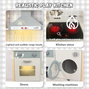 Wooden kitchen playset for kids - Image 4