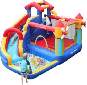 Water slide with Bouncer