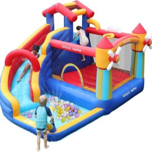 Water slide with Bouncer