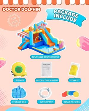 ⁦Water slide and bouncer⁩ - الصورة ⁦5⁩