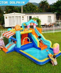 Water slide and bouncer 1599
