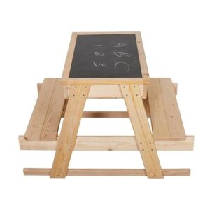 Children garden multifunction table and chairs