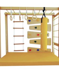 Indoor kids moon gym