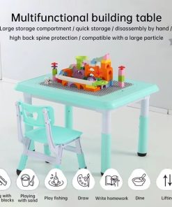 Kids study table with chairs