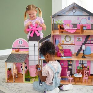 Alternative view of Kidkraft wooden dollhouse
