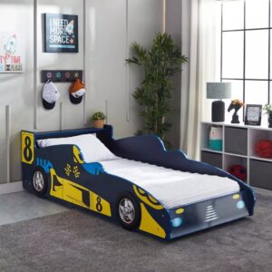 Supreme F1 Kids car Bed - Blue