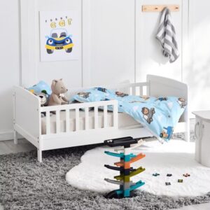 Linen kids Toddler Bed - white