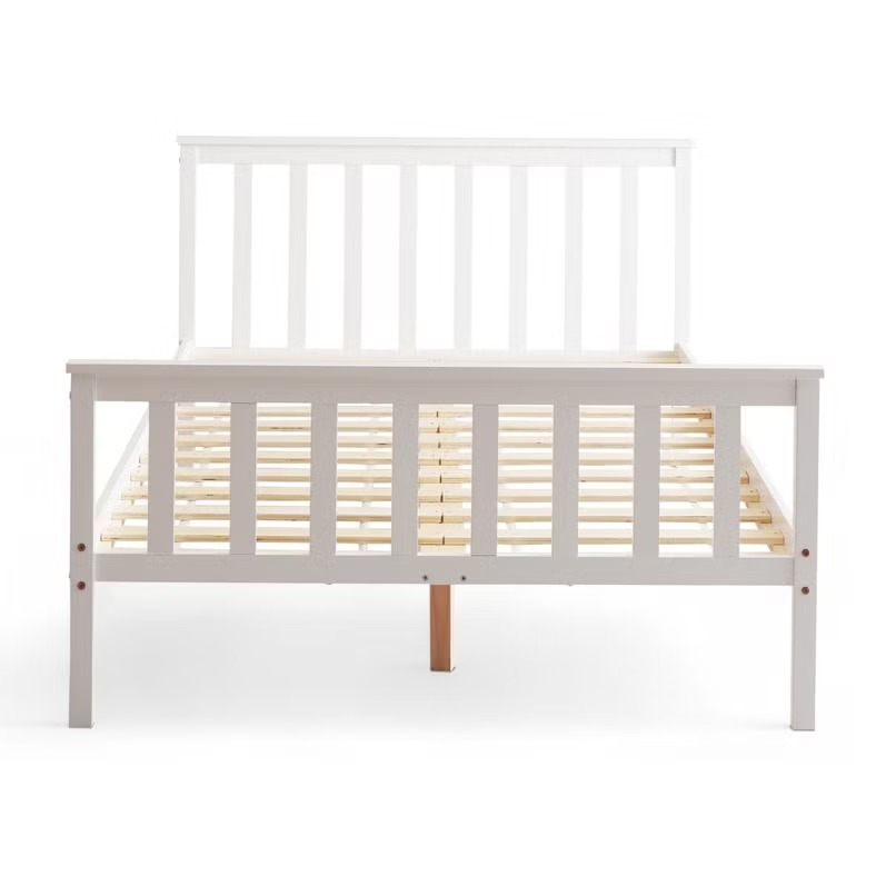 Kids single Bed 120x200 cm - white - الصورة 5