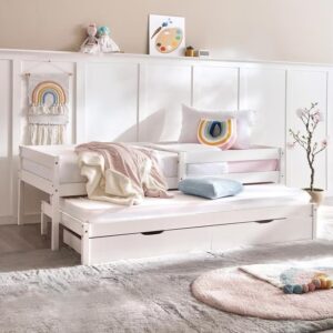 Alternative view of Kids daybed with toddler Bed and Drawer 90x200 cm