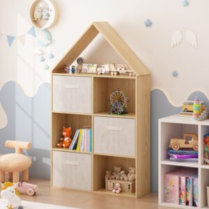 Wooden storage rack