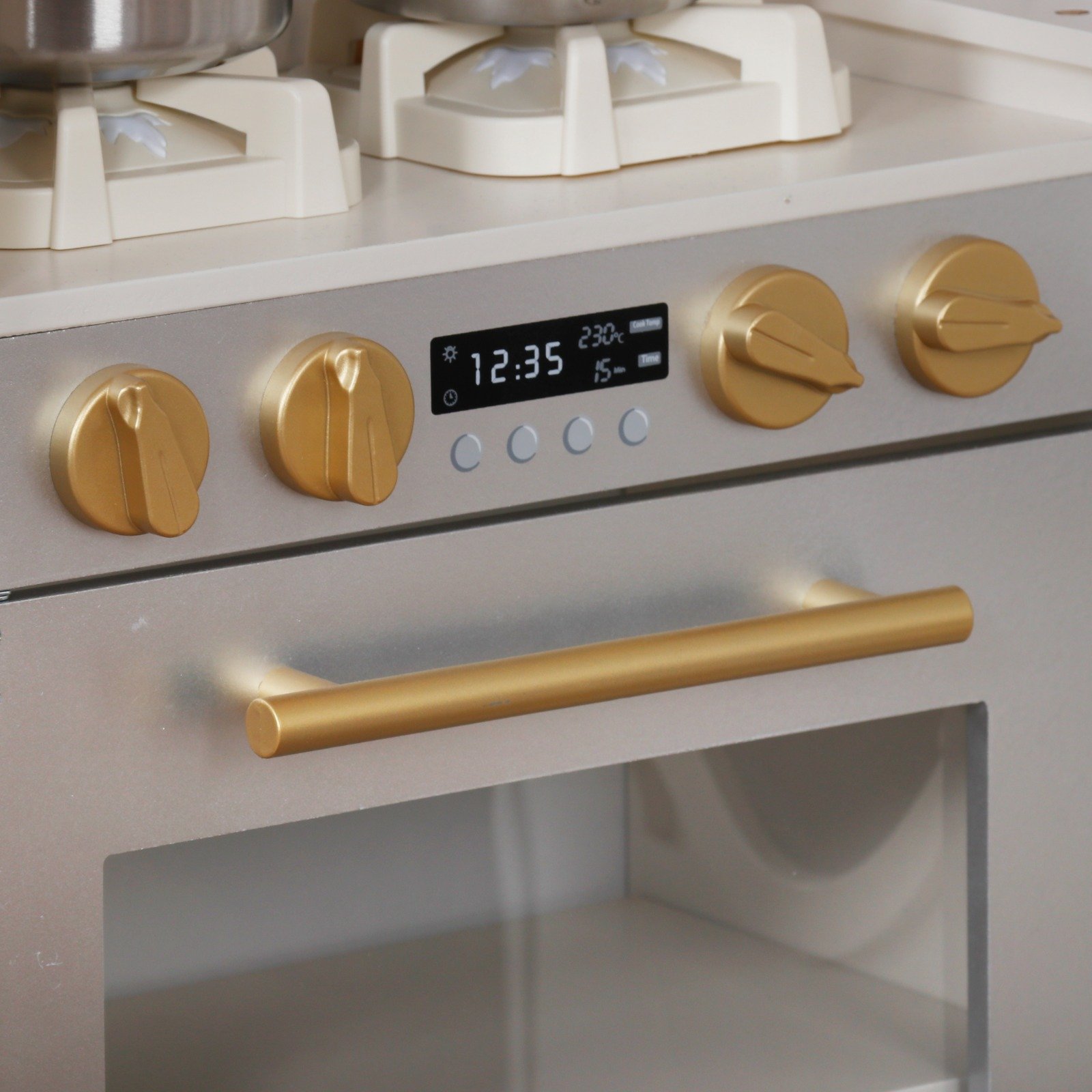 Wooden Kitchen pretend play - Image 4