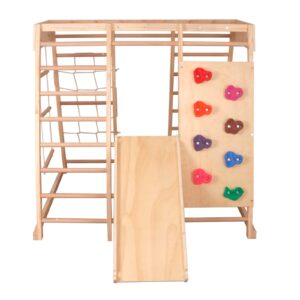 Alternative view of Wooden climbing frame