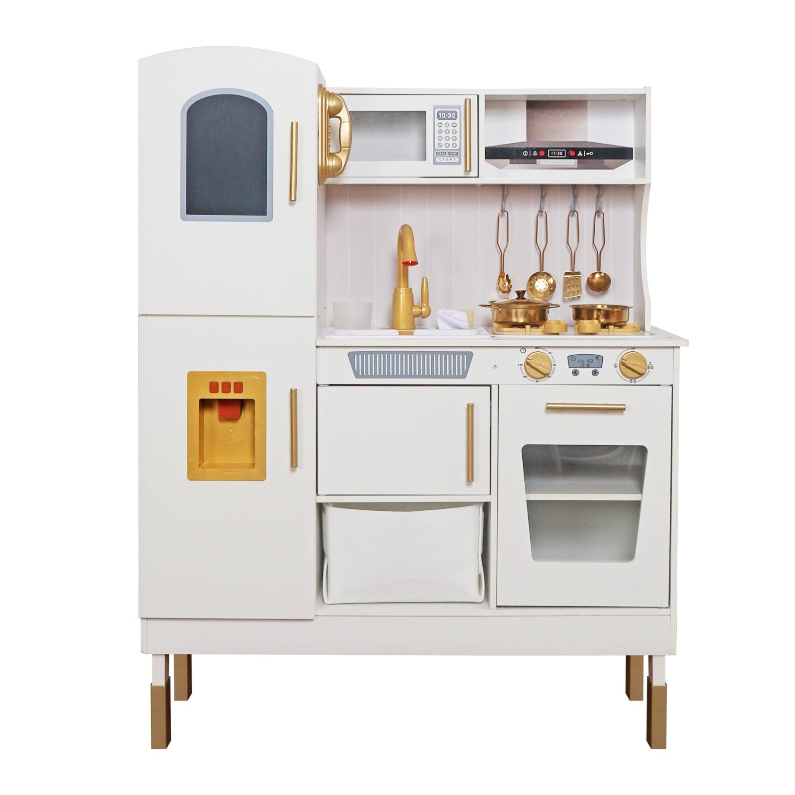 Wooden Kitchen pretend play