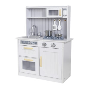 Wooden kitchen with 5pcs accessories - Image 2