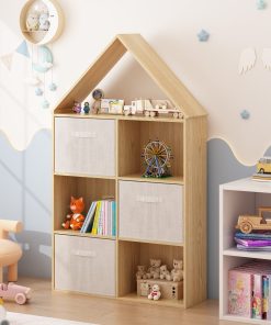 Wooden storage rack